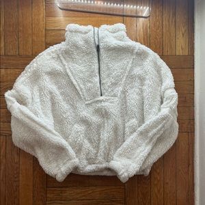 Free People Movement Nantucket Fleece Quarter Zip Pullover